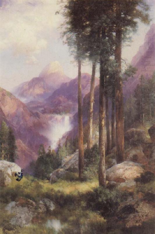 Thomas Moran Yosemite Valley,Vernal Falls china oil painting image